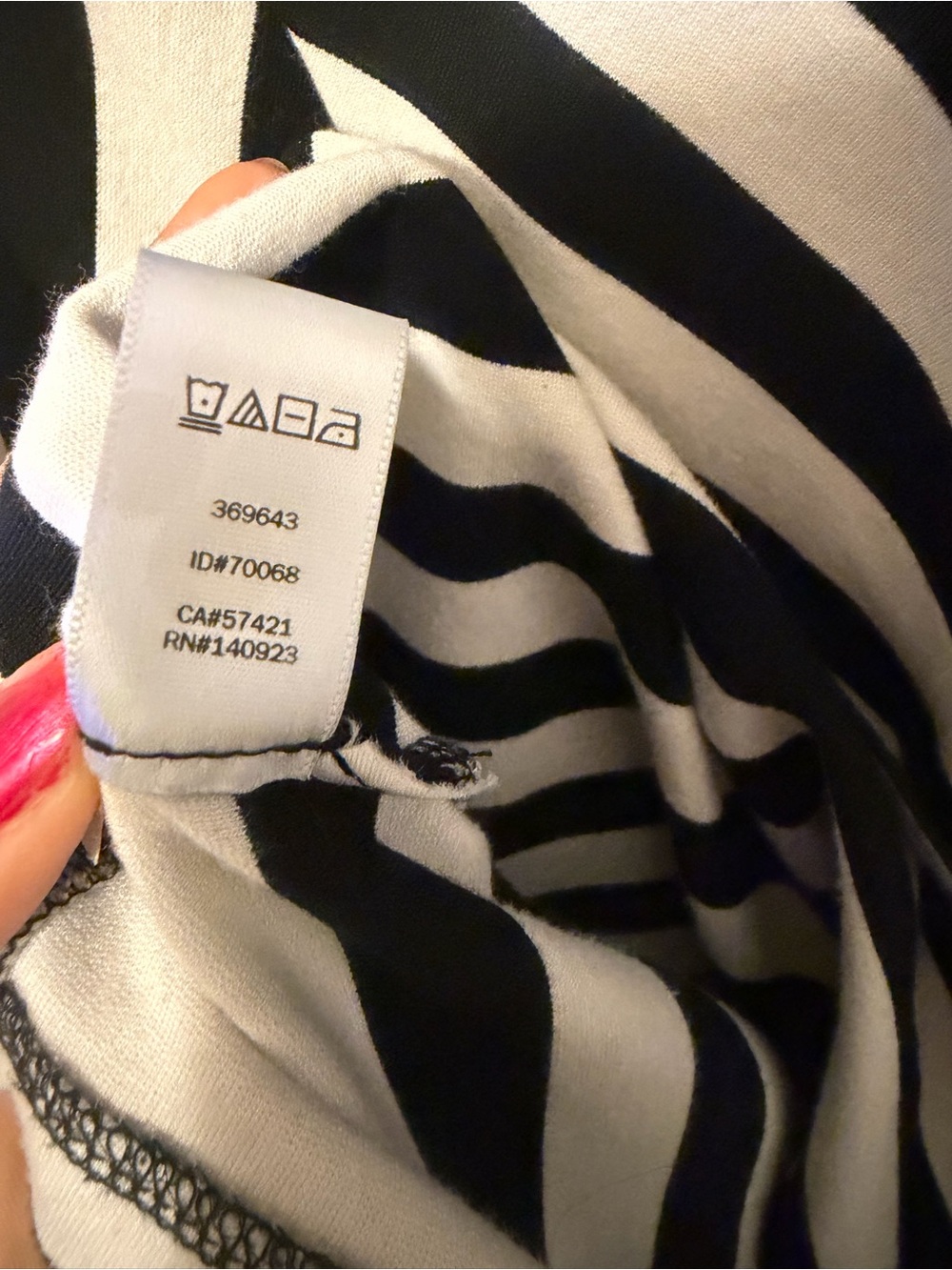 LOFT Black and White Stripe Sleeveless Dress. Size 4 - Picture 5 of 5